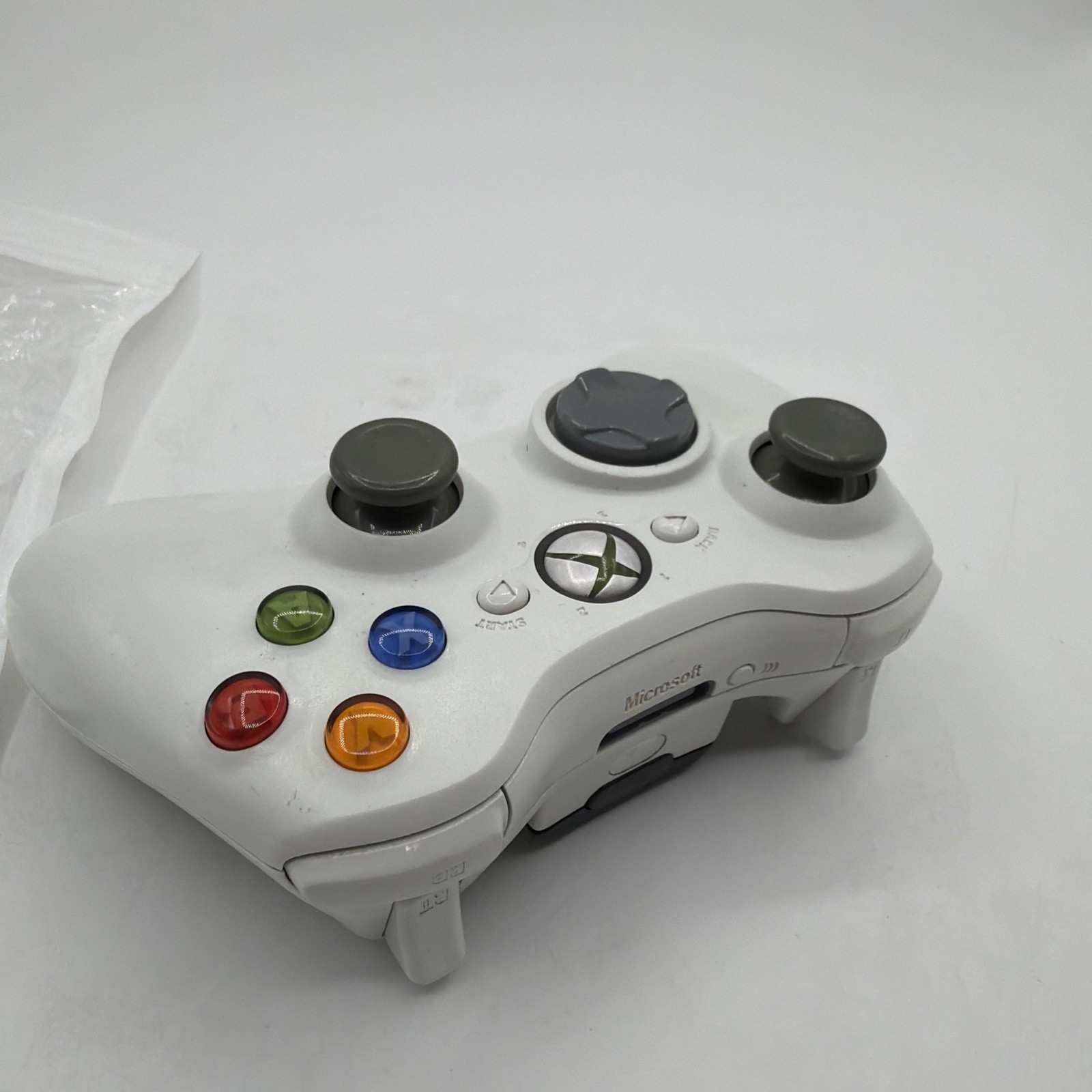 OEM Microsoft Xbox 360 Wireless Controller - White *TESTED*