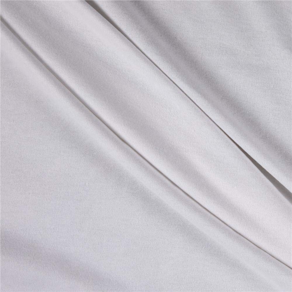 Diaper Flannel White 27" Wide Cotton Flannel Fabric by the yard D272.13