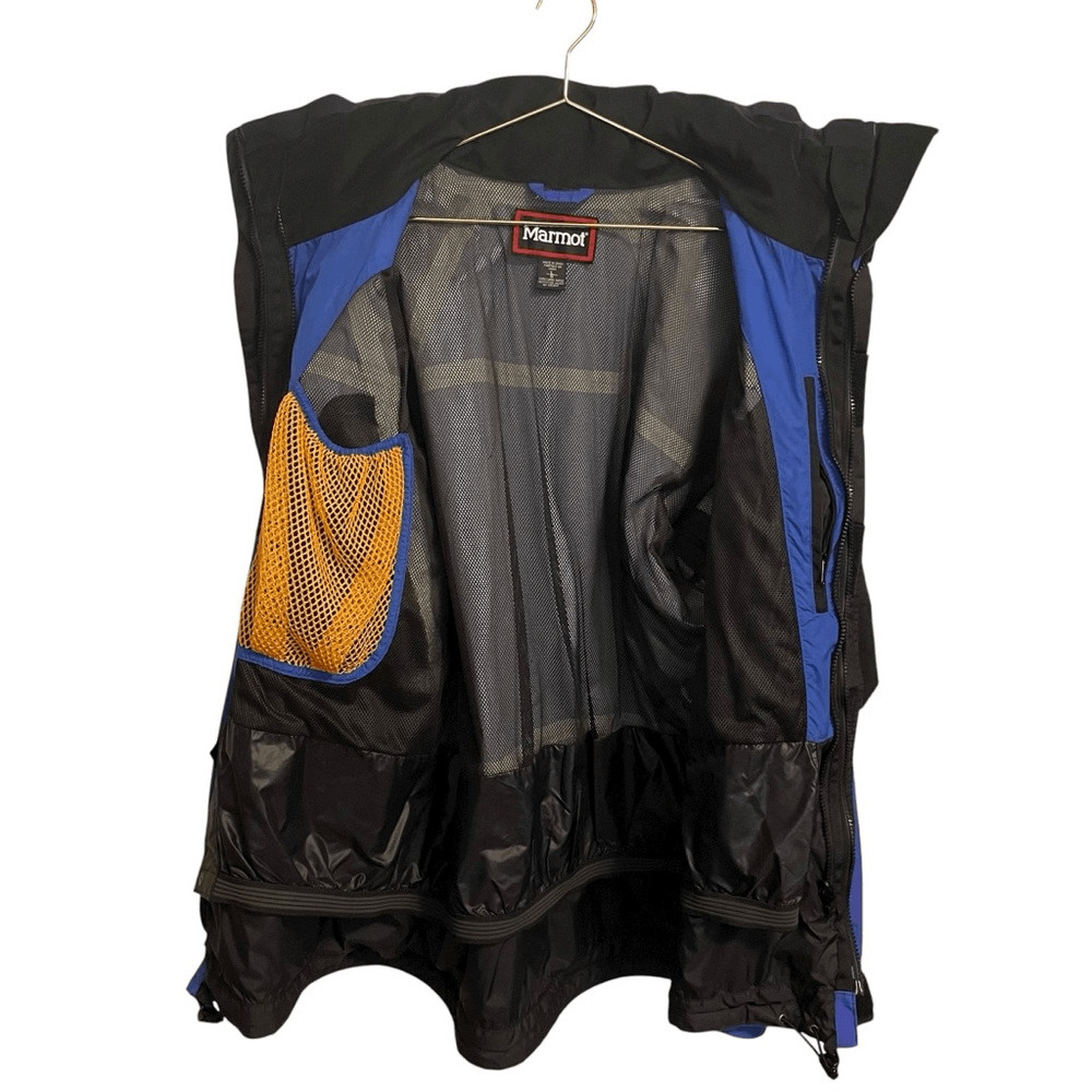 Marmot Ski Parka Jacket Blue Black Men’s Size Medium