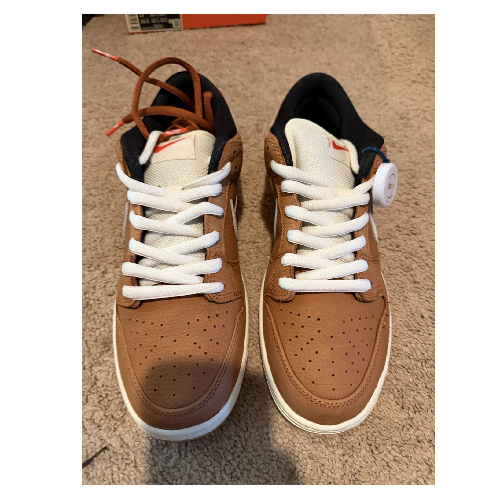Nike Skateboarding Shoes - Brown - Low - Men's Size 10.5 - Medium Width (D, M)