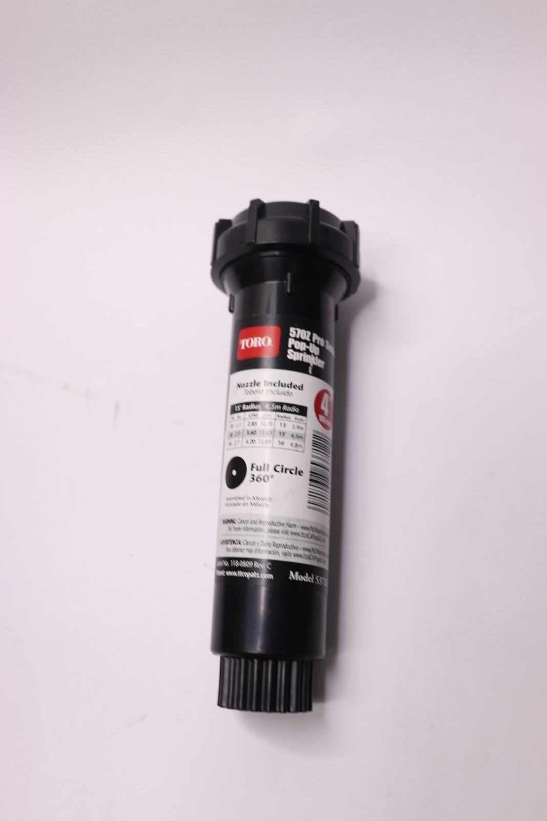 Toro Popup Fixspray 360 Degree 4" 53712