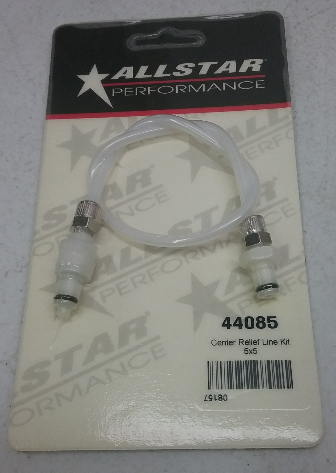 ALLSTAR PERFORMANCE BRAKE CENTER RELIEF LINE KIT 5x5 #44085