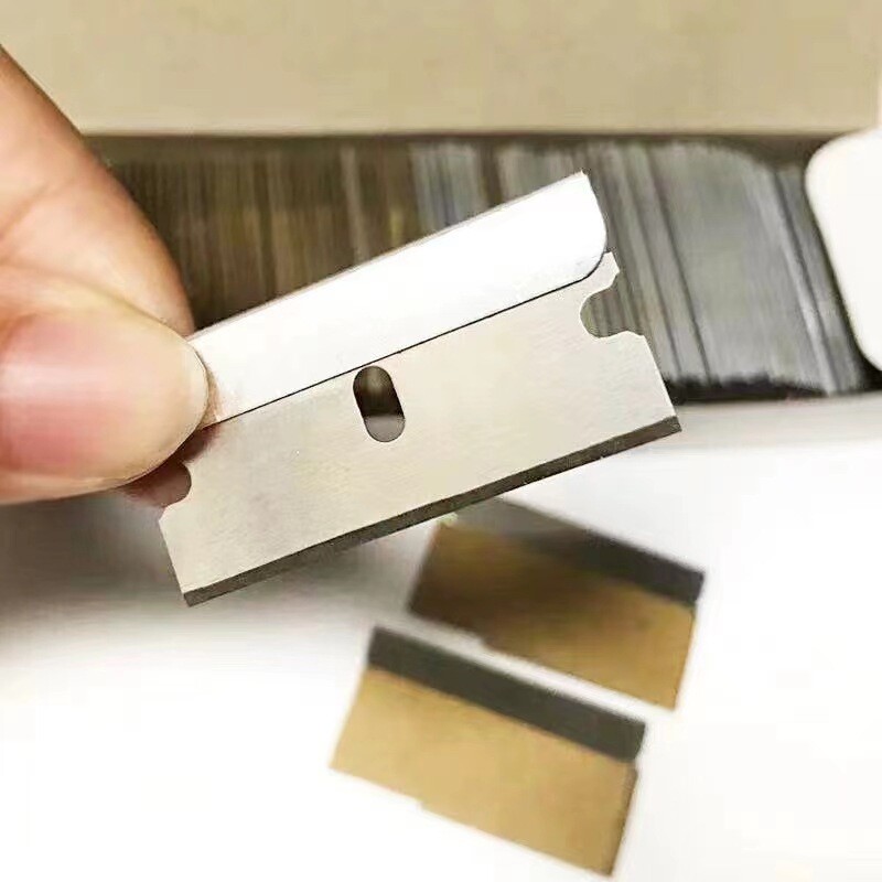 400xSingle Edge Razor Blades,Replacement Box Cutter Blades,for Removing Labels