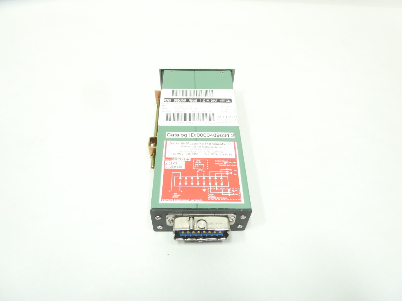 Versatile Measuring Instruments 9283-00-E-VB-13N Panel Meter 0-100c
