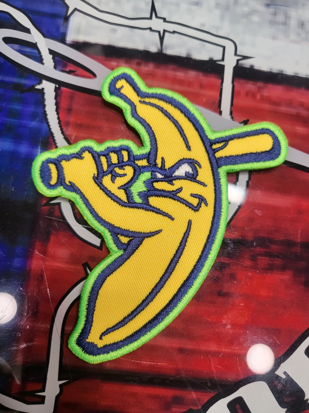 EMBROIDERED SAVANNAH BANANAS BASEBALL PATCH (Please Read Ad)