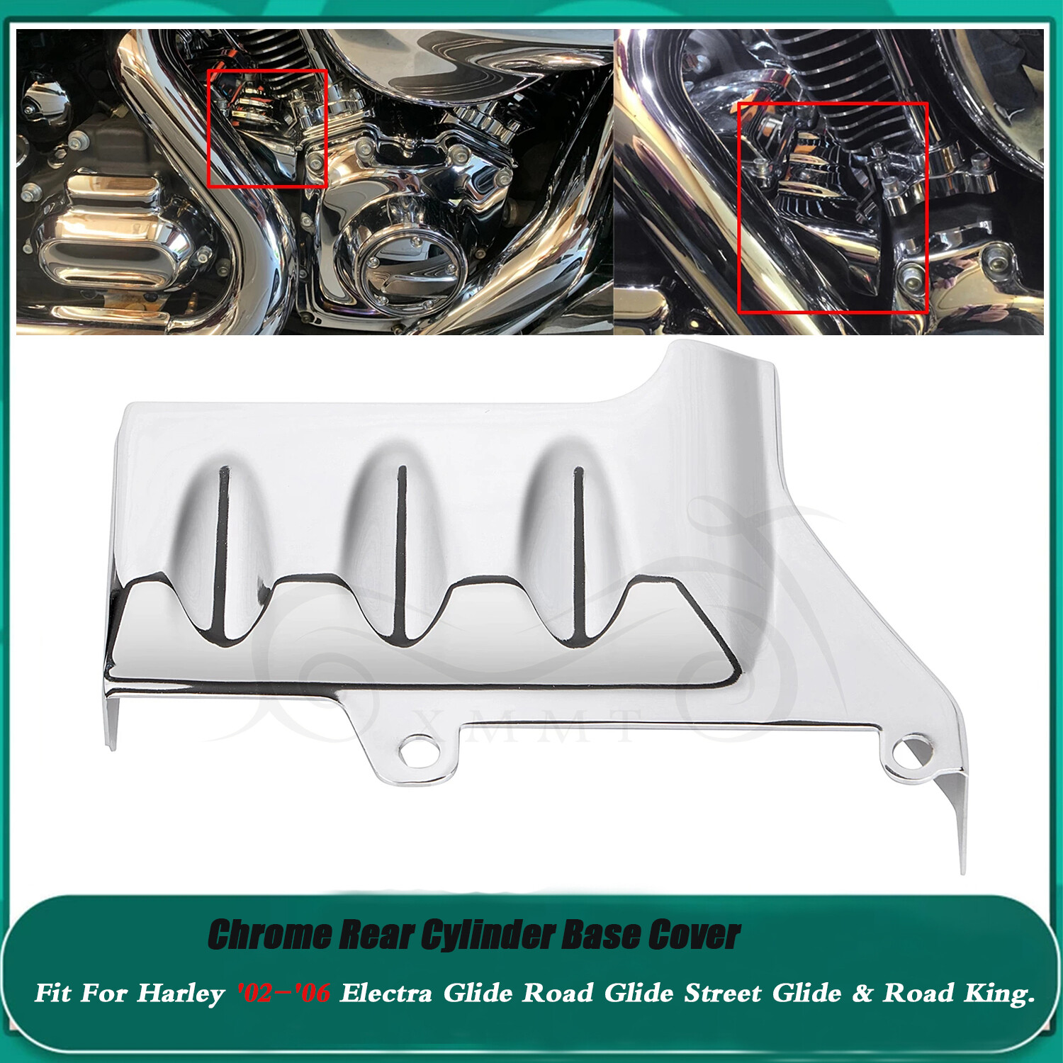 Motorcycle Rear Cylinder Base Cover For Harley Road Electra Glide FLHTC SE FLHTC