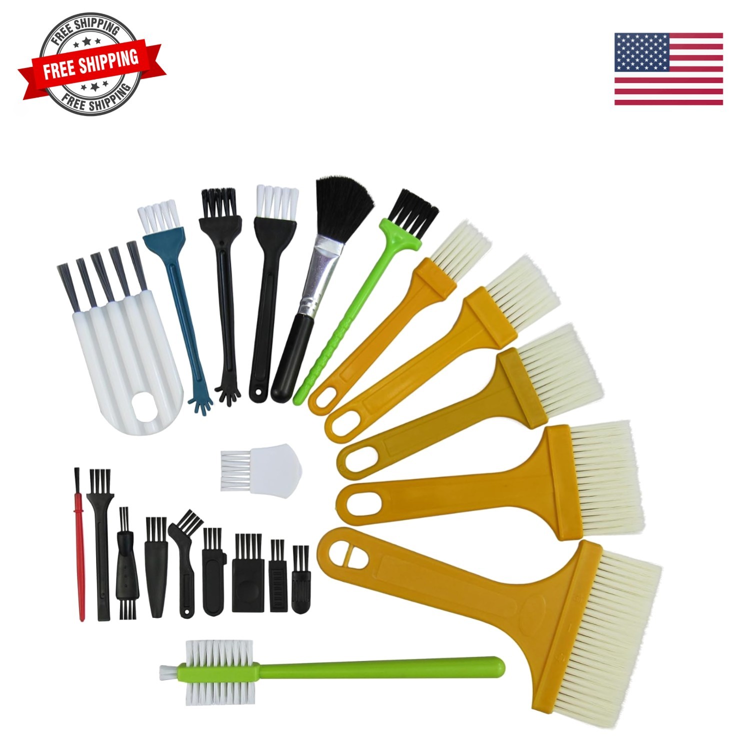 Small Cleaning Brush,Electronics Brush for Cleaning Computer Keyboards,Laptop...