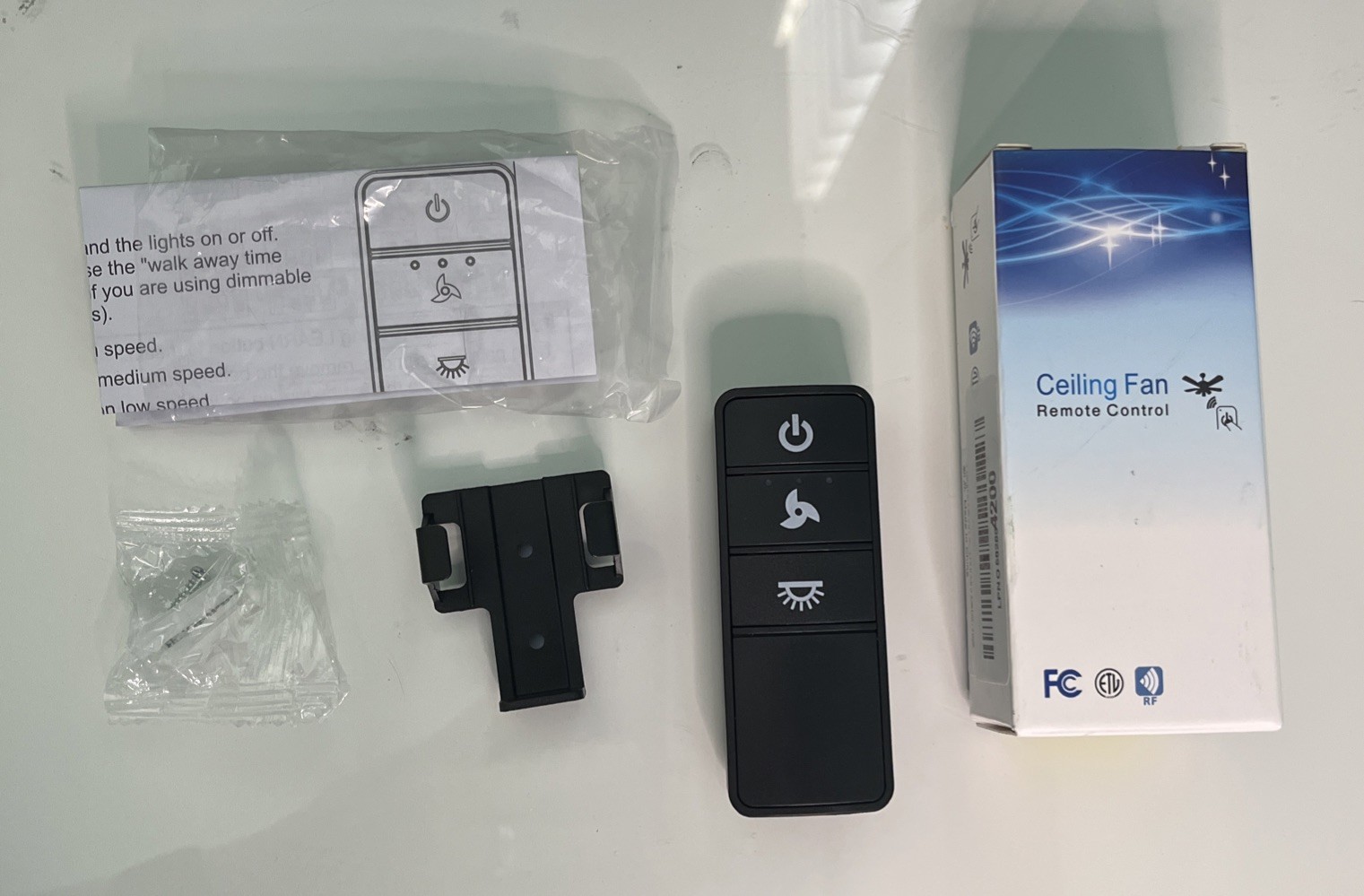 Ceiling Fan Remote Control Replacement For Hampton Bay TX028C-S TX028C-L TX 028C