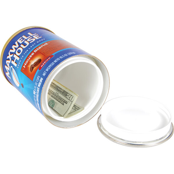 CAN SAFE STASH DIVERSION SAFE SECRET SAFE COFFEE CAN SAFE MAXWELL HOUSE