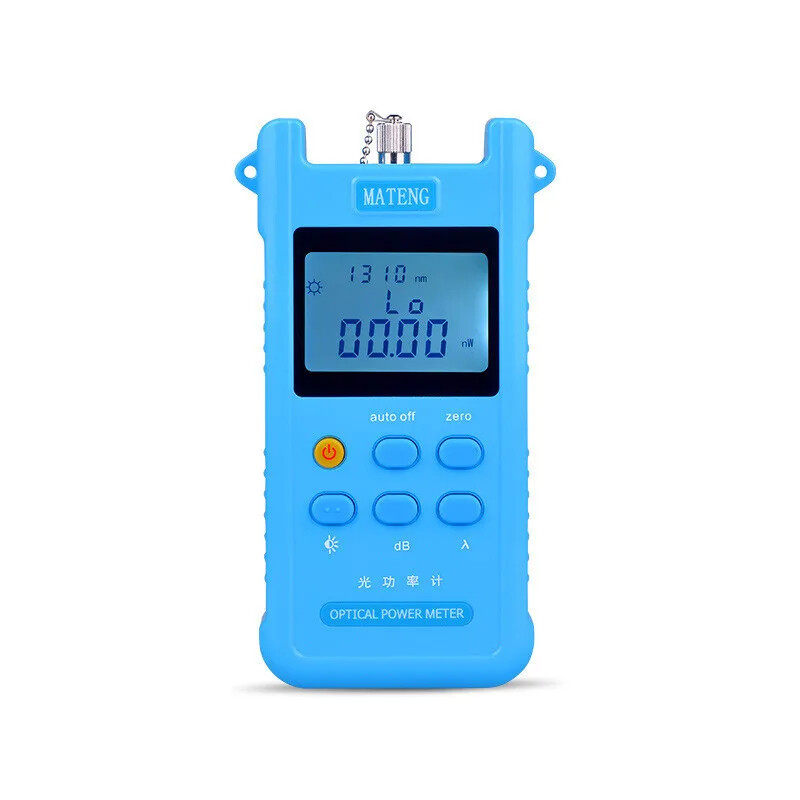 Replaceable Connector Fibre Optic Tool Mini Cold Receive Optical Power Meter