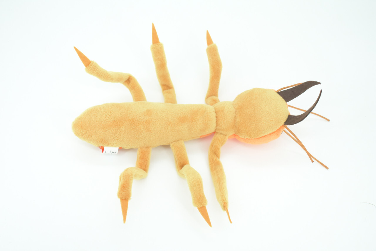 Plushy Termite Toy, Stuffed Bug, Plush Insect, Soft, Gag Gift, 10" GM05 B108