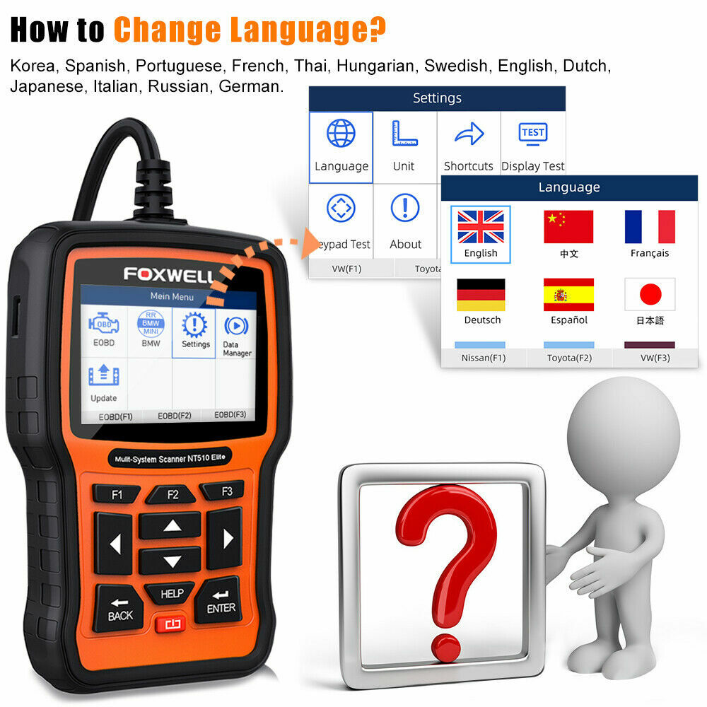 Bidirectional OBD2 Scanner for Chrysler/Jeep/Dodge All System Diagnostic Tool