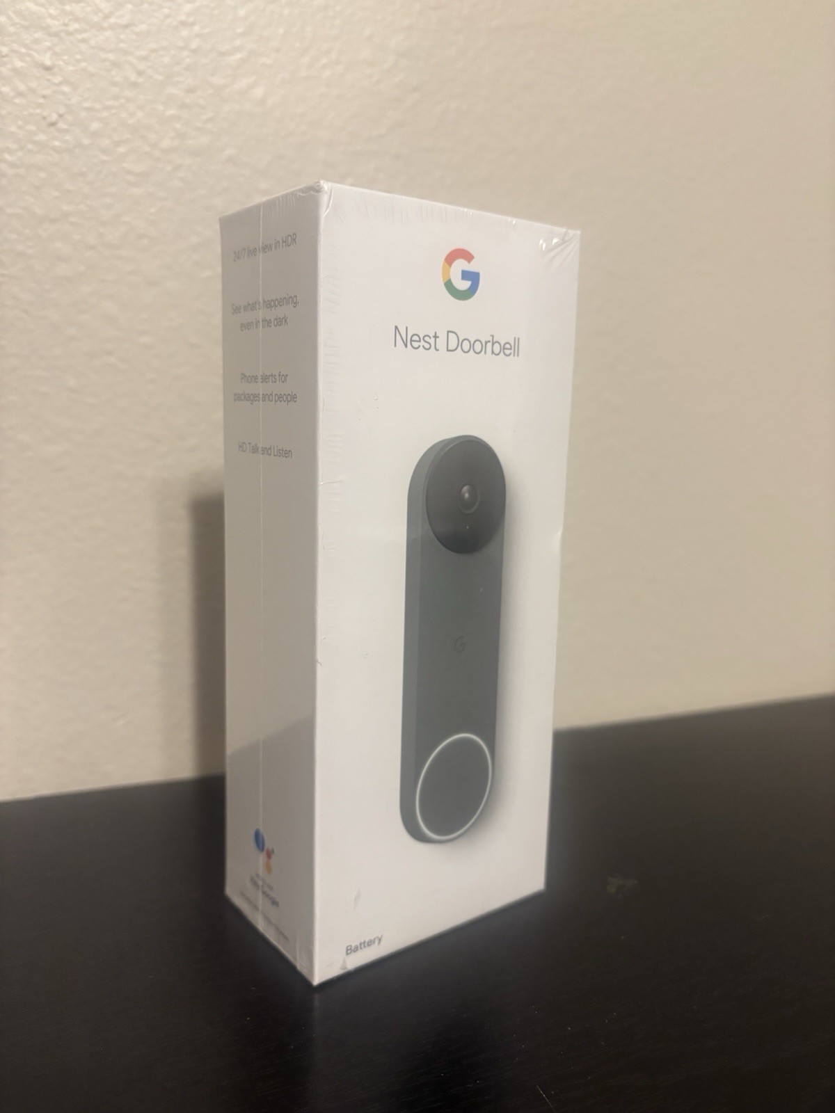 *SEALED* Google Nest Doorbell Model GA02075-US — Battery — Ivy Color