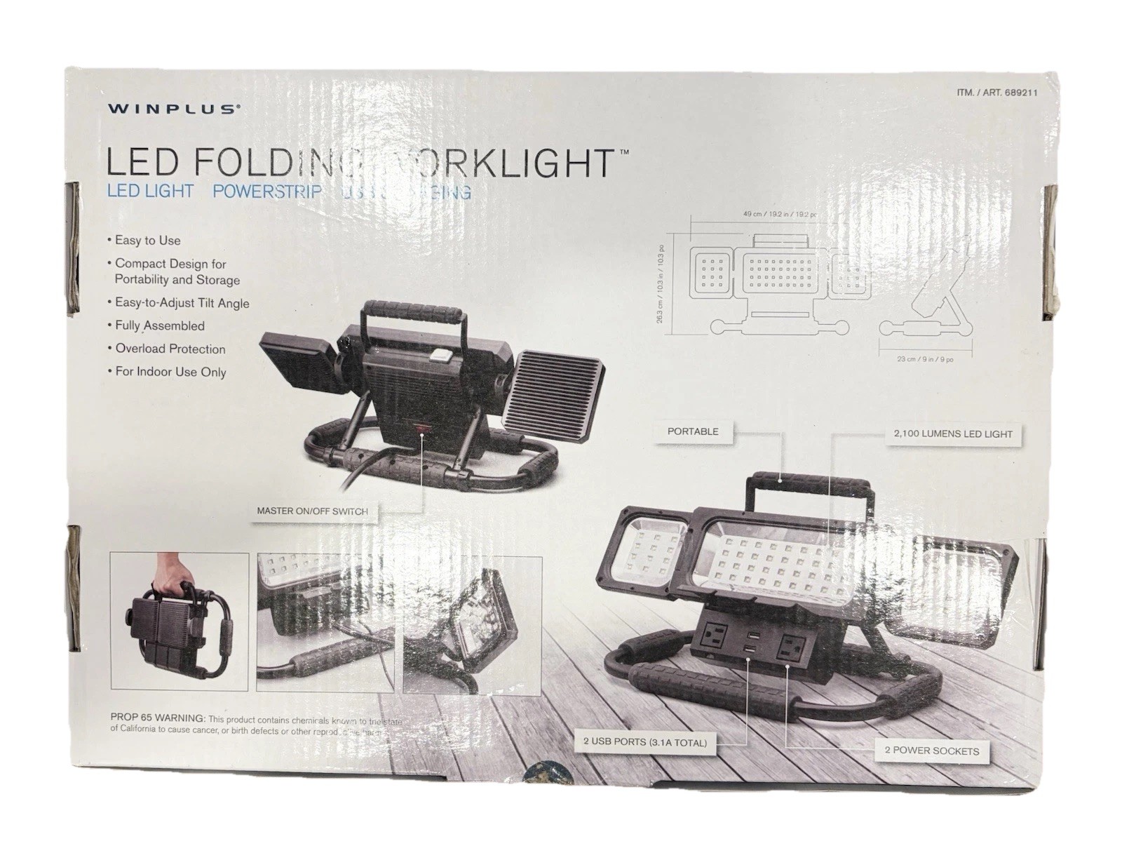 Winplus LED Folding Worklight