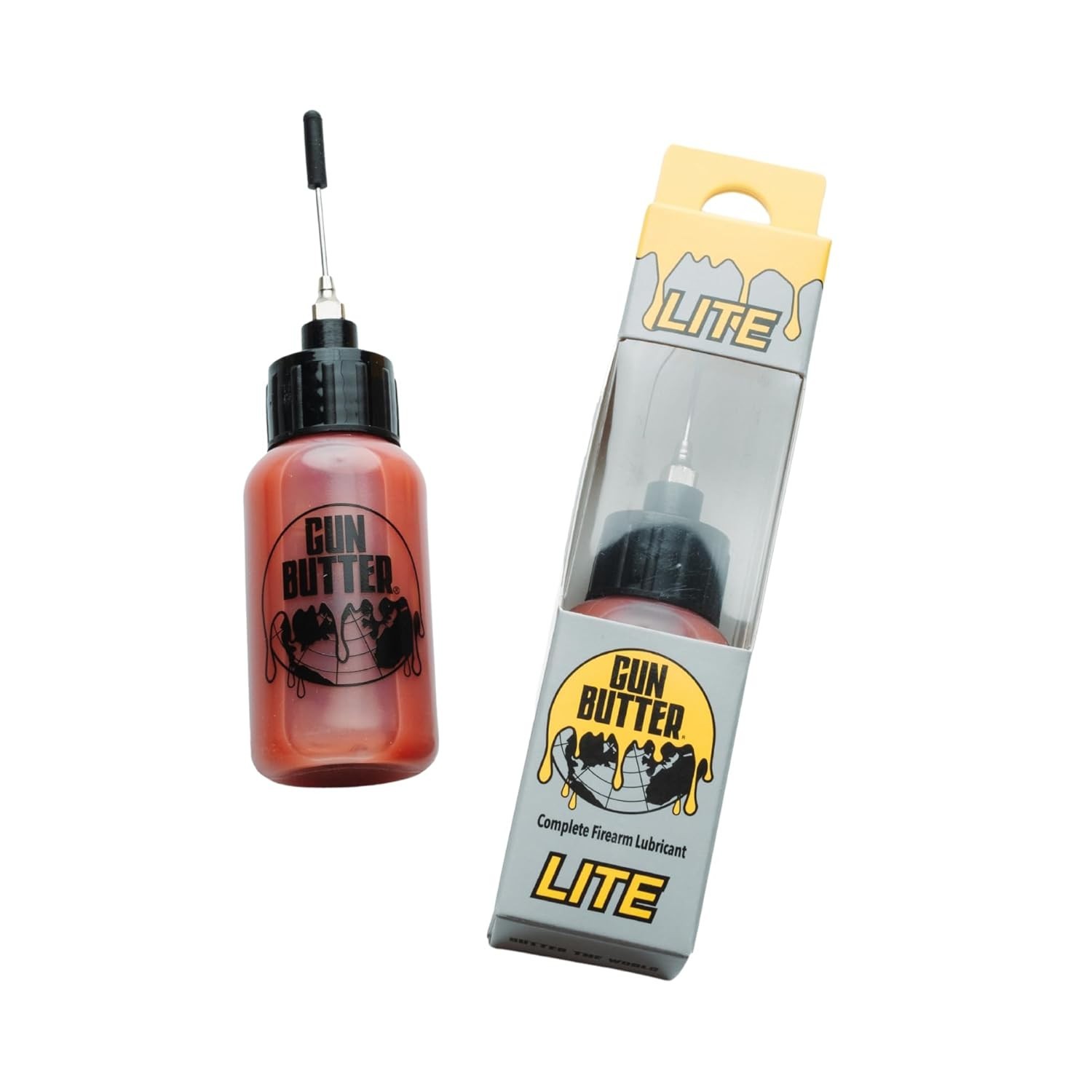 Gun Butter Needle Oiler 1 fl oz Lite All Purpose Gun Lubricant Oiler Cleaner EDC