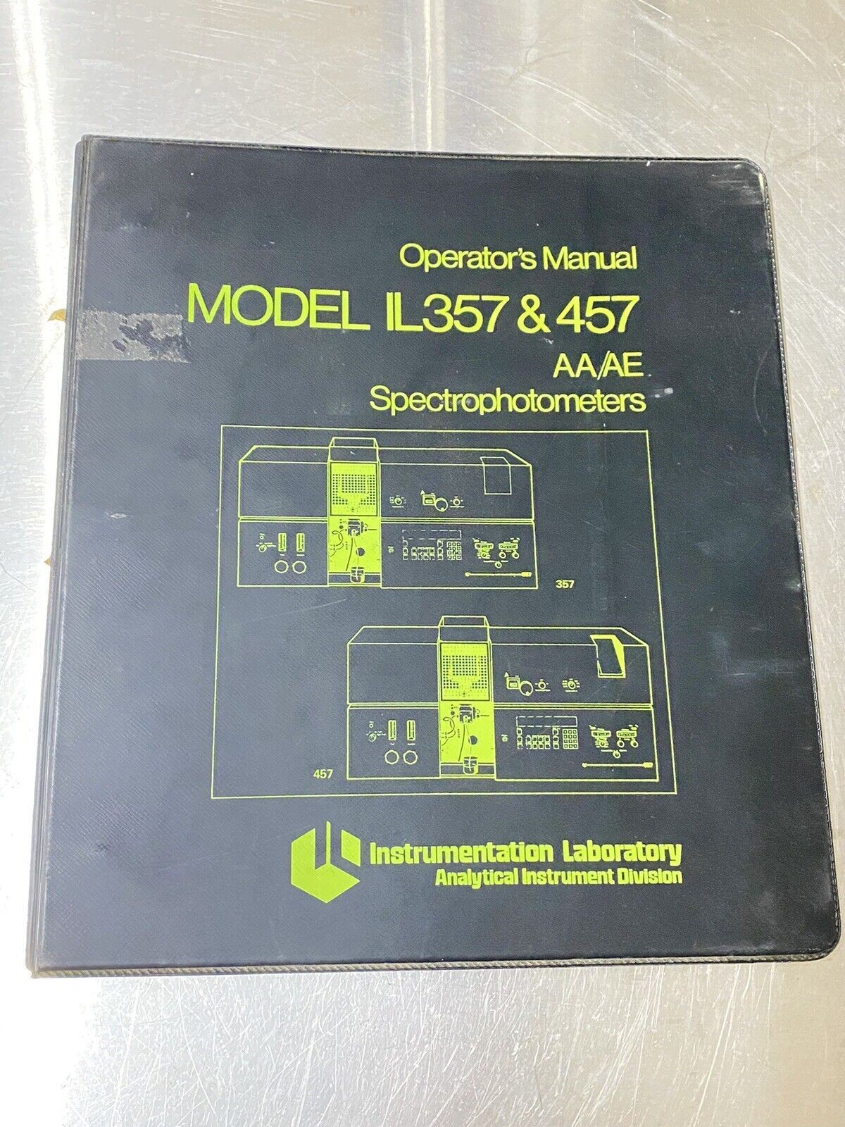 Instrumentation Laboratory IL 357 & 457 Spectrophotometer - Users Guide / Manual