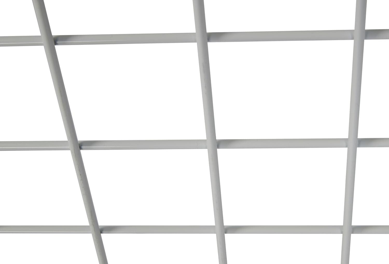Wire Grid Panel 2' x 4' Chrome Retail Display Craft Gridwall Double Wire Sides