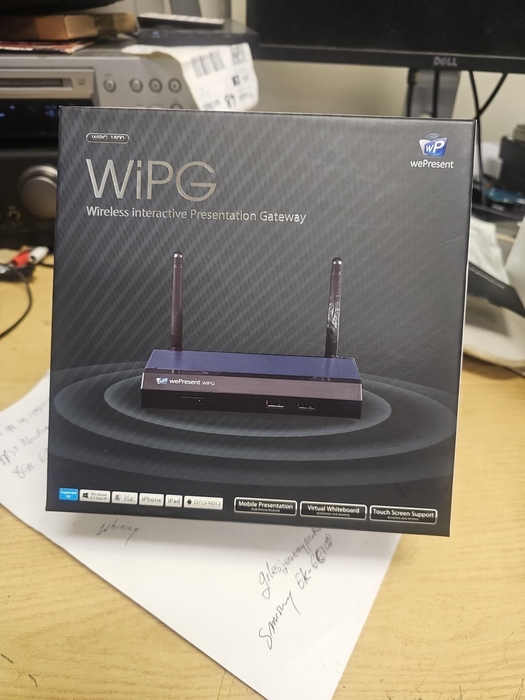 WePresent WiPG-1500 Wireless Interactive Presentation Gateway - BRAND NEW