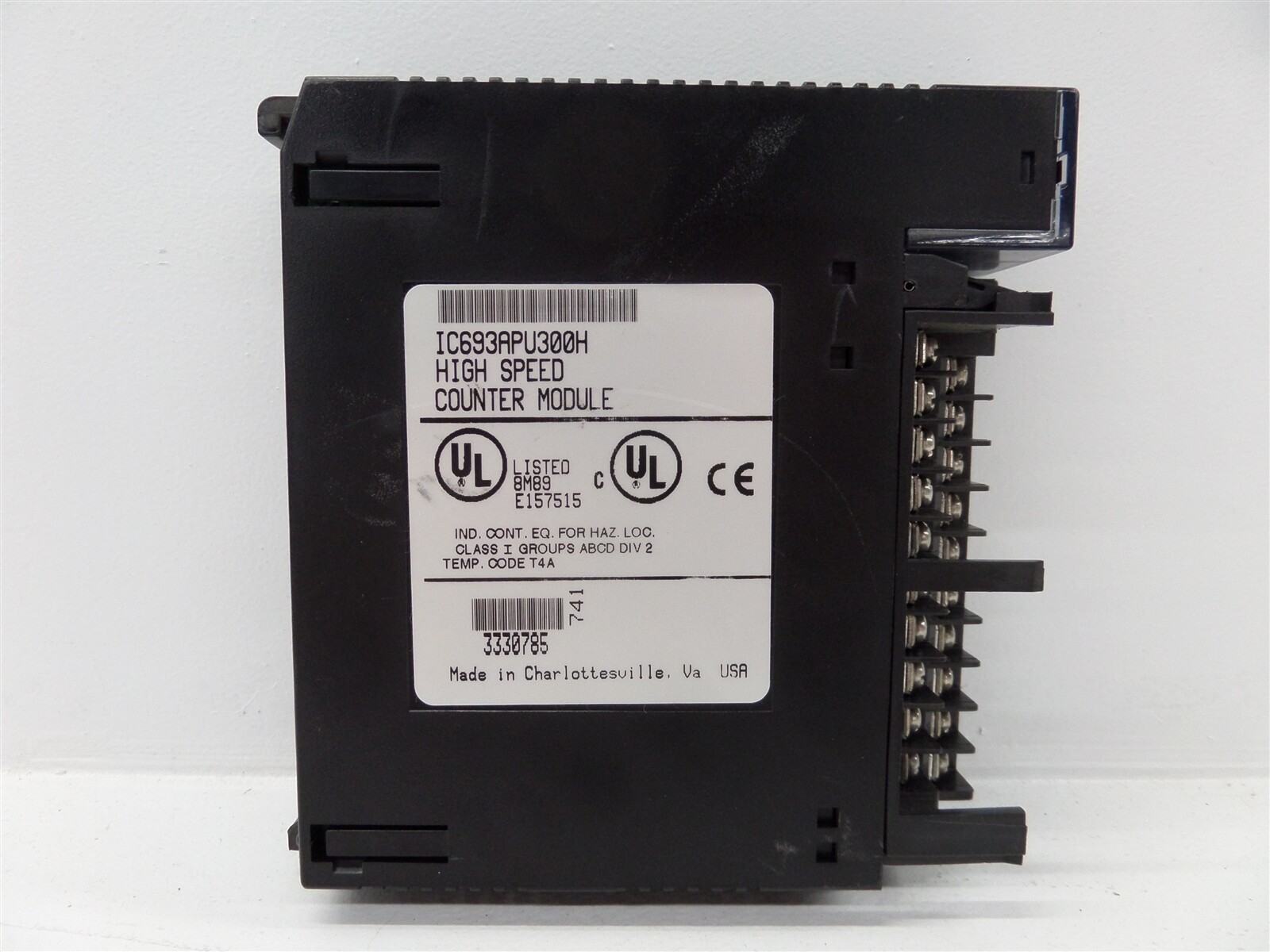 GE Fanuc IC693APU300H High Speed Counter Module