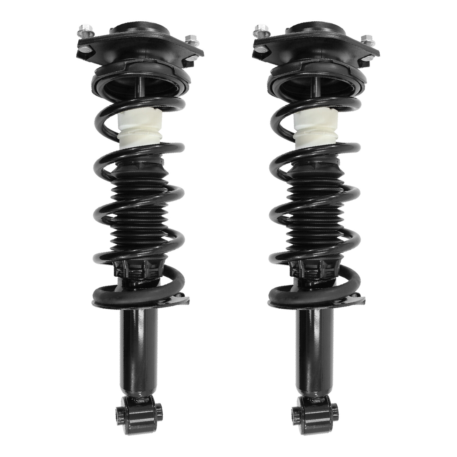 Rear Pair Complete Strut & Coil Spring Assemblies for 2015-2017 Subaru Legacy