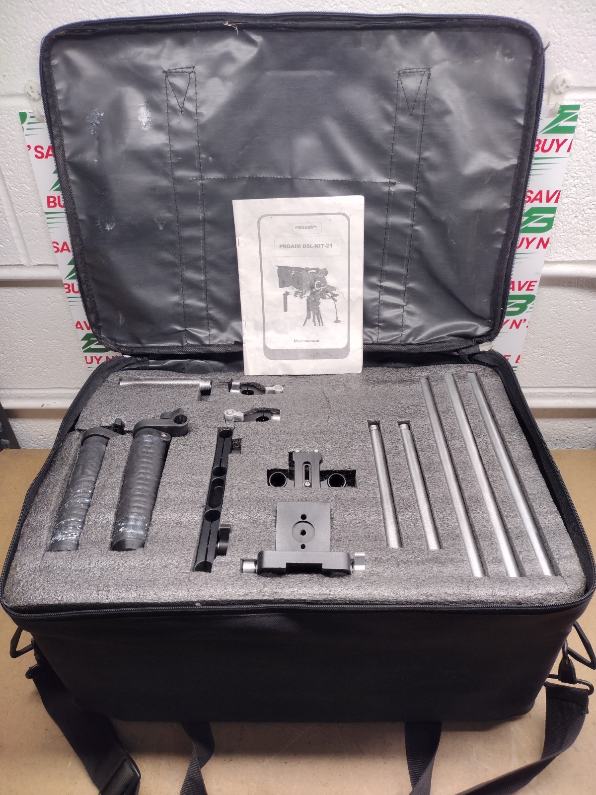 PROAIM DSL-KIT-21  Camera Shoulder Rig, Follow Focus & Matte Box - SeePx - USED