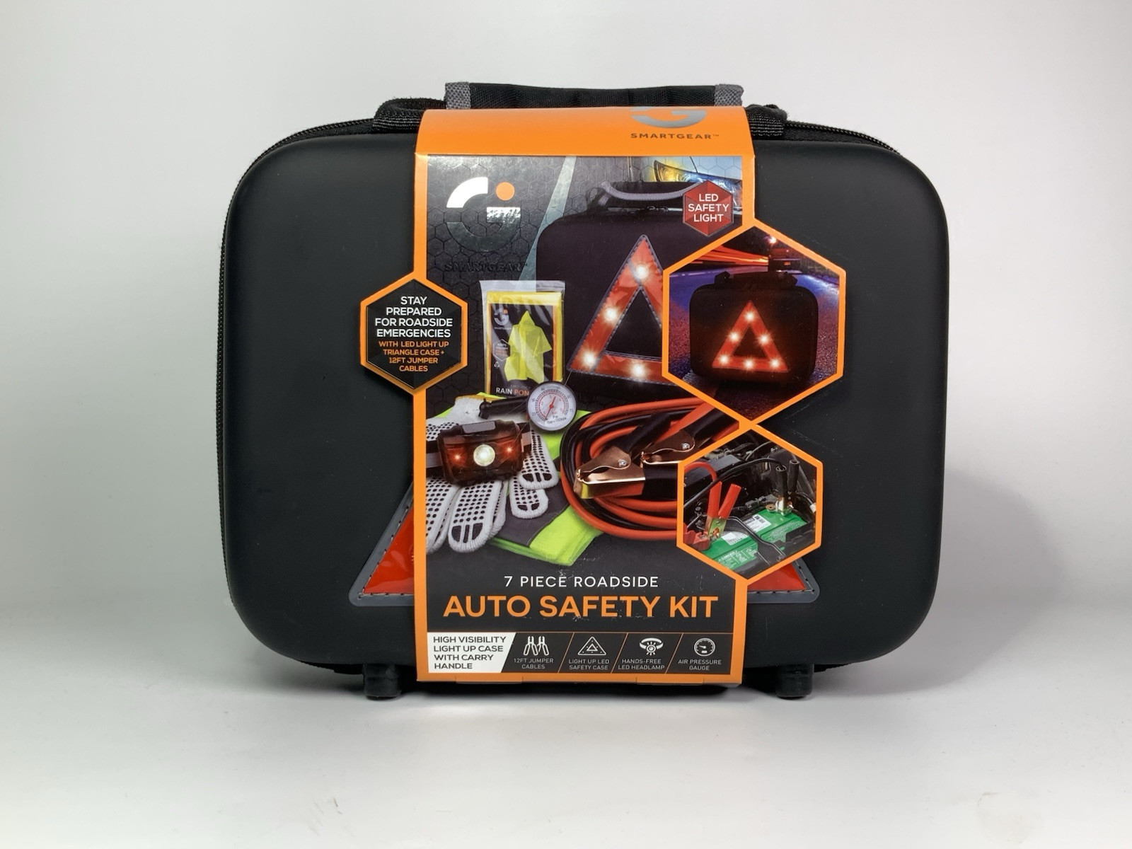 Smartgear Emergency Kit 7 piece Roadside assistance STG-6670-KB