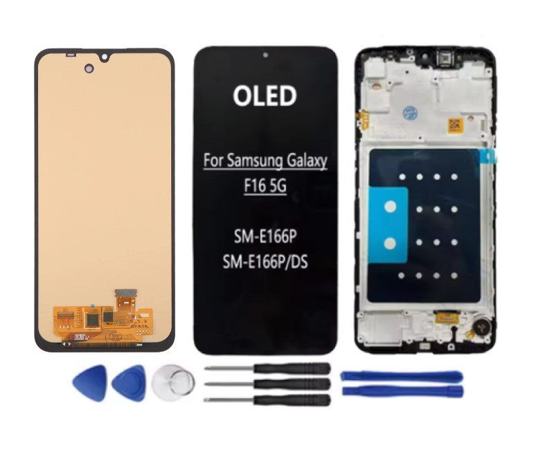 For Samsung Galaxy F16 SM-E166P OLED LCD Display Touch Screen Digitizer Assembly