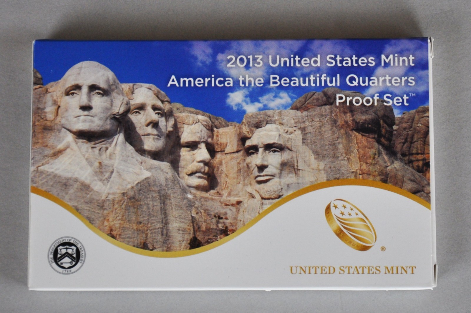 2013-S United States Mint America the Beautiful  Quarters Proof Set - Clad