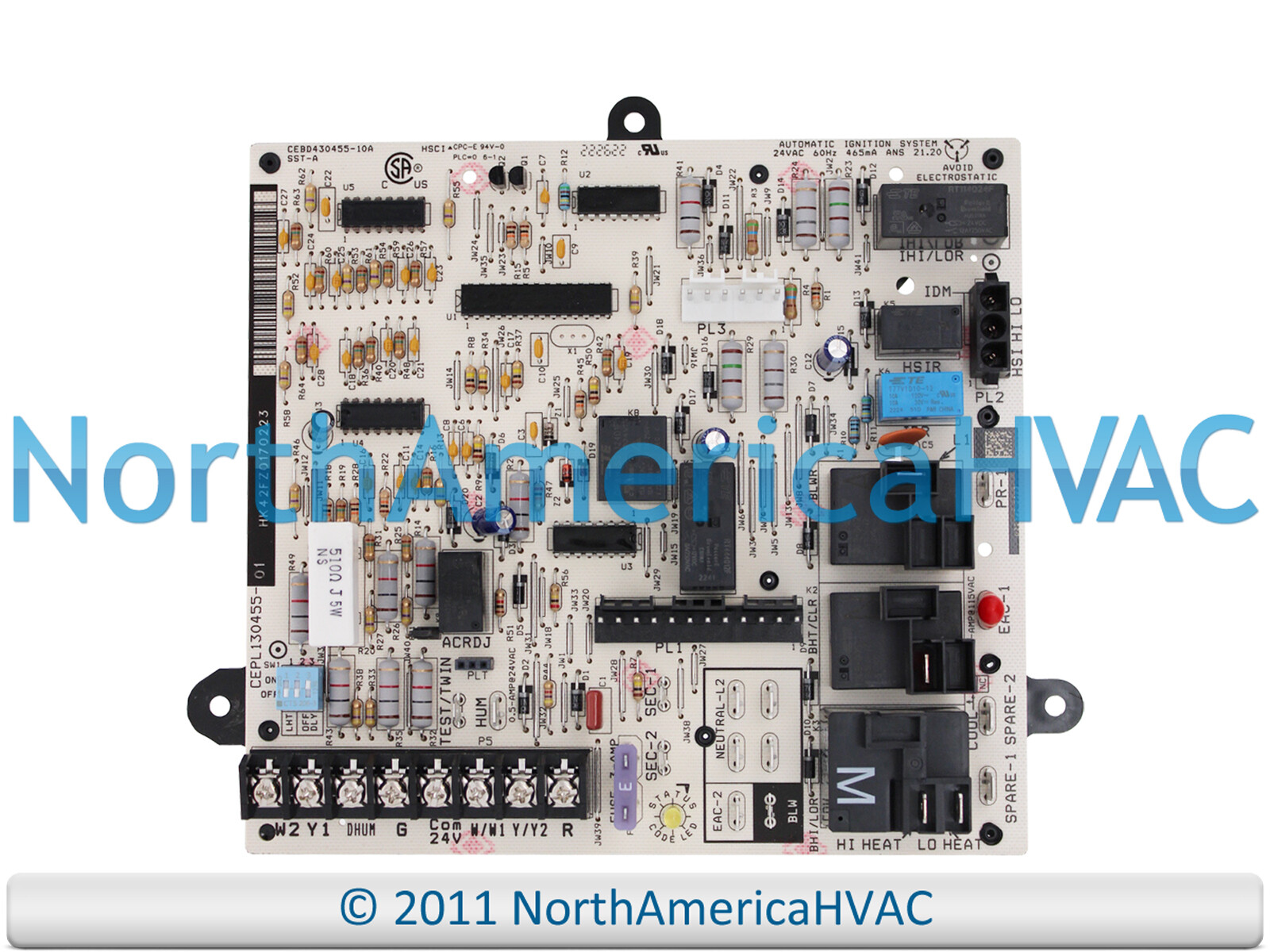 OEM Carrier Bryant Payne Furnace Control Board Fits CEPL130455-01 CEBD430455-04A