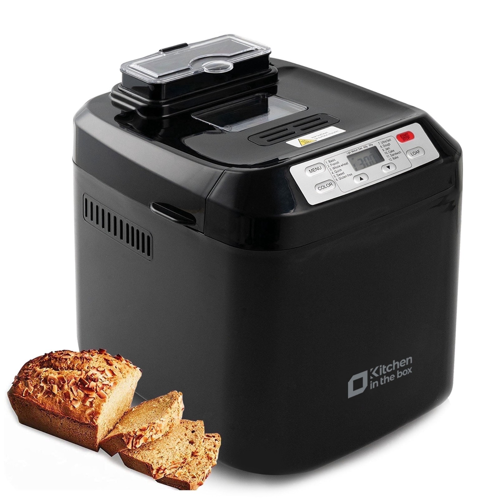 NEW! Kitchen in the Box 2lb Bread Maker FreeShip No Import Fee!!!