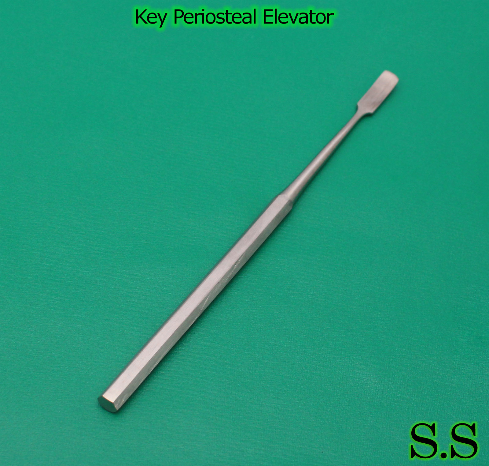 Key Periosteal Elevator 7" Tip 6.4mm Surgical Tools