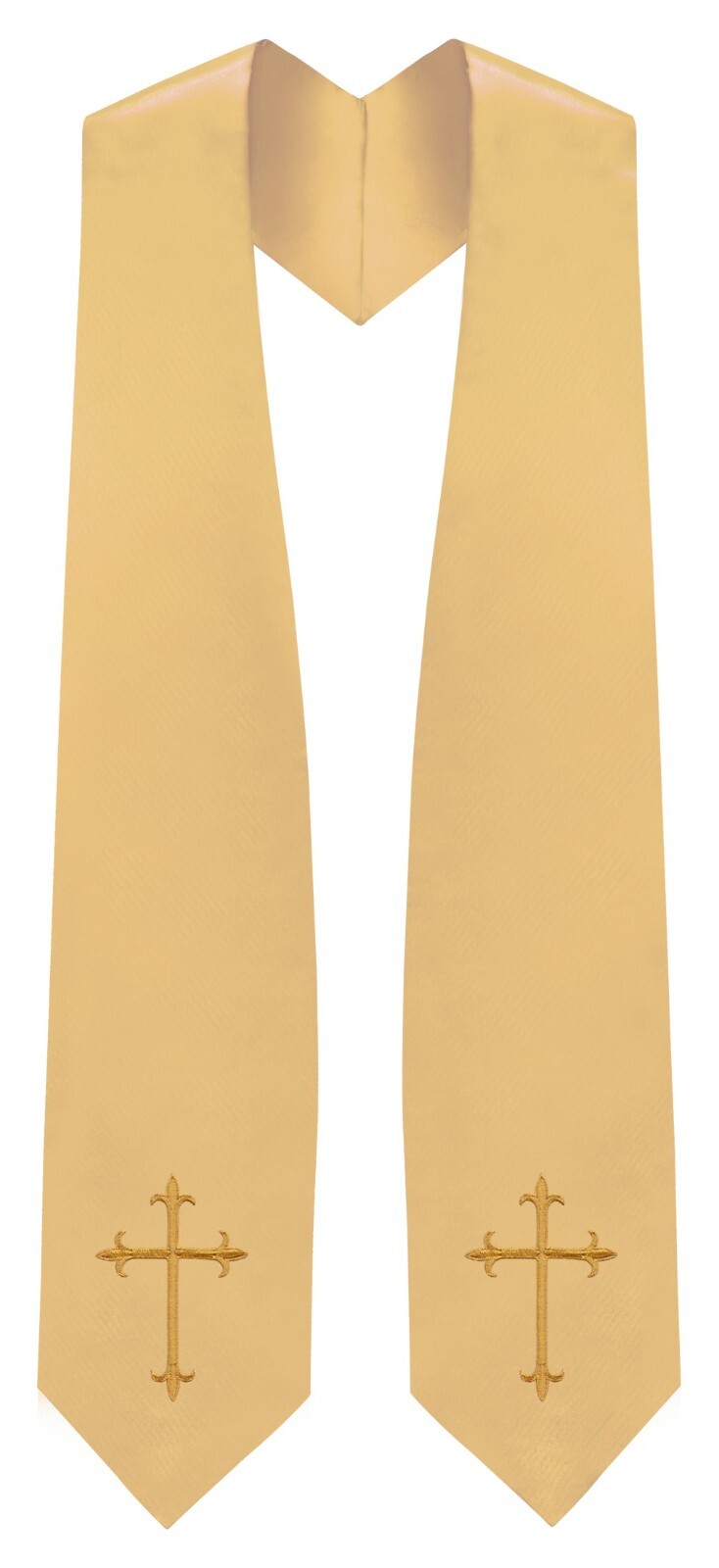 Antique Gold Traditional Choir Stole