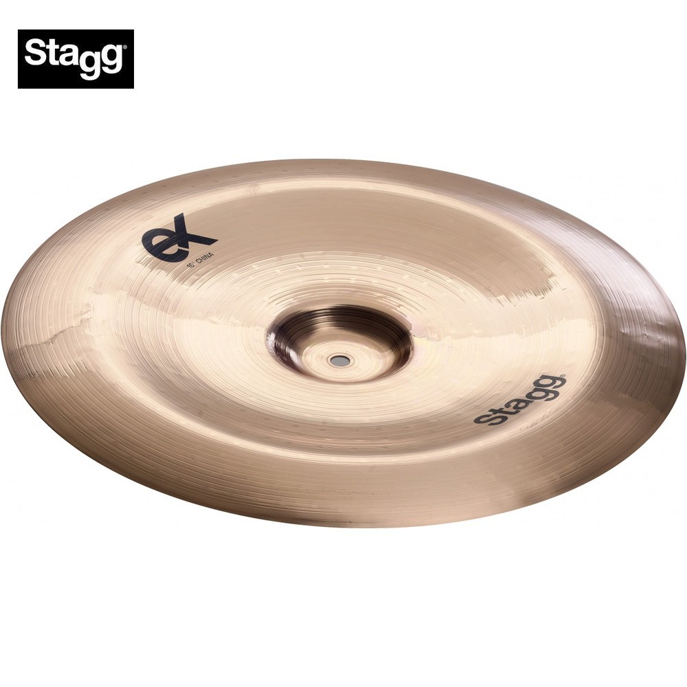 Stagg 16" EX Series B8 Bronze Brilliant Medium China Cymbal EX-CH16B