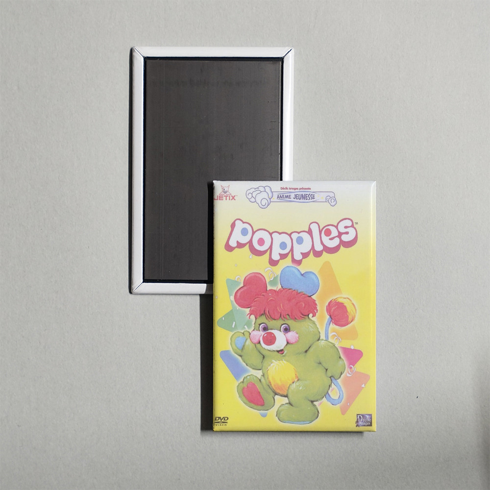 Popples Mini TV Show Poster Fridge Locker Magnet