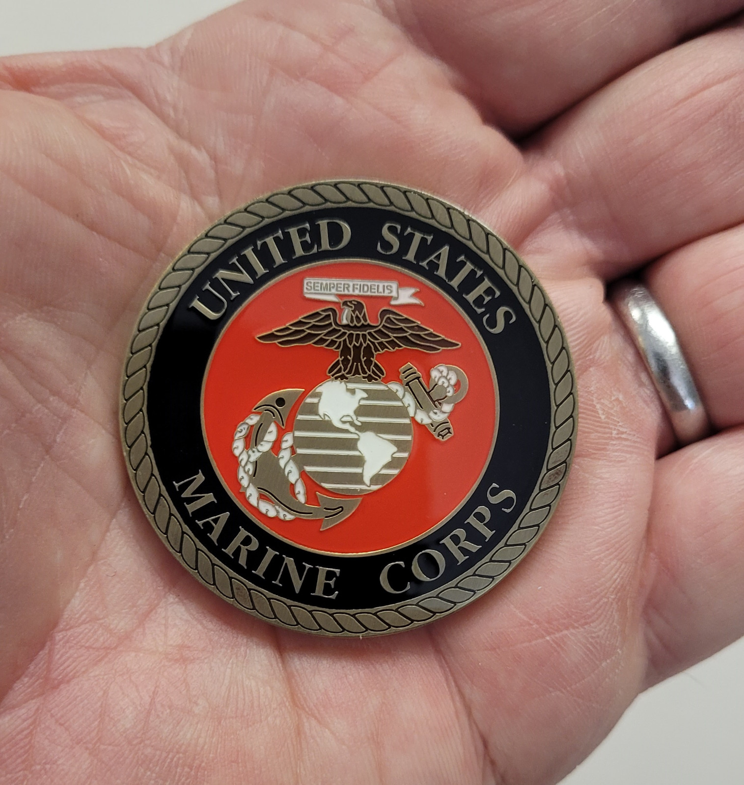 6466 Forward Looking Infrared/Electro-Optical Technician USMC MOS Challenge Coin