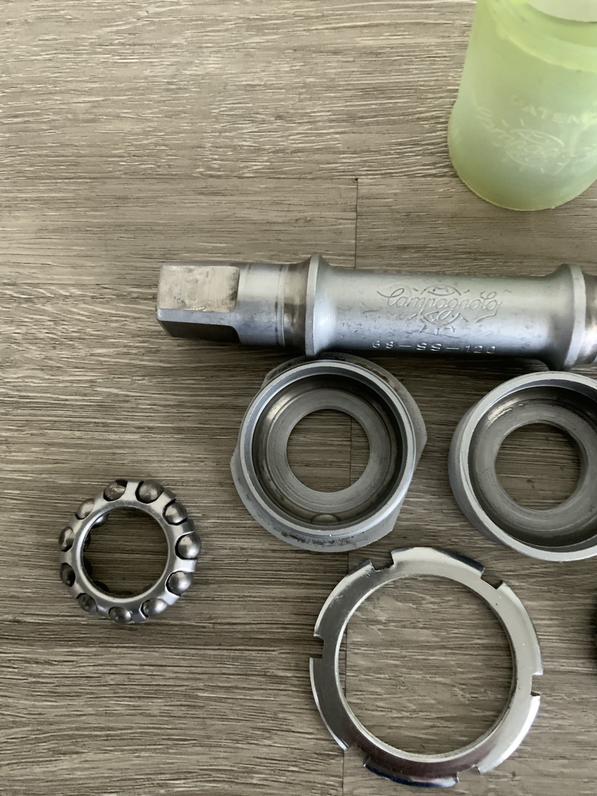 CAMPAGNOLO RECORD BOTTOM BRACKET 68–112 MM BRITISH THREADED