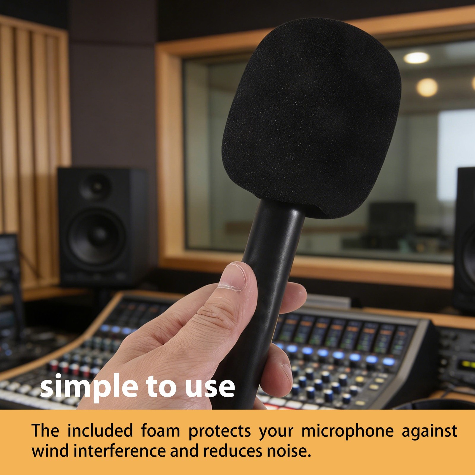 Interview Microphone Handheld Adapter for Go/GoII/ Mic//9476