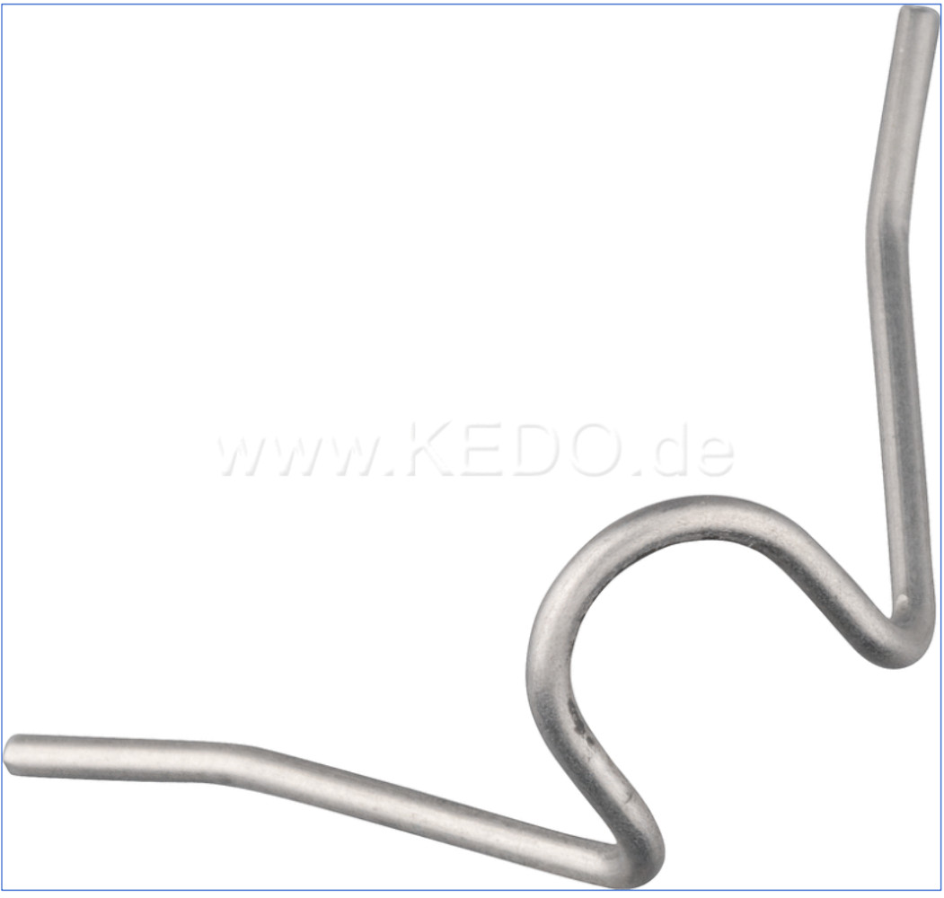 Clamp for Head Light Reflector XT250, XT500, 1 Piece (Stainless Steel)