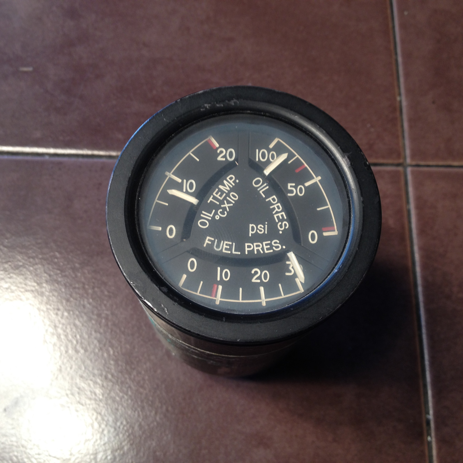 Jaeger 1.1307.AA Triple Indicator 11307.AA  sn 234.
