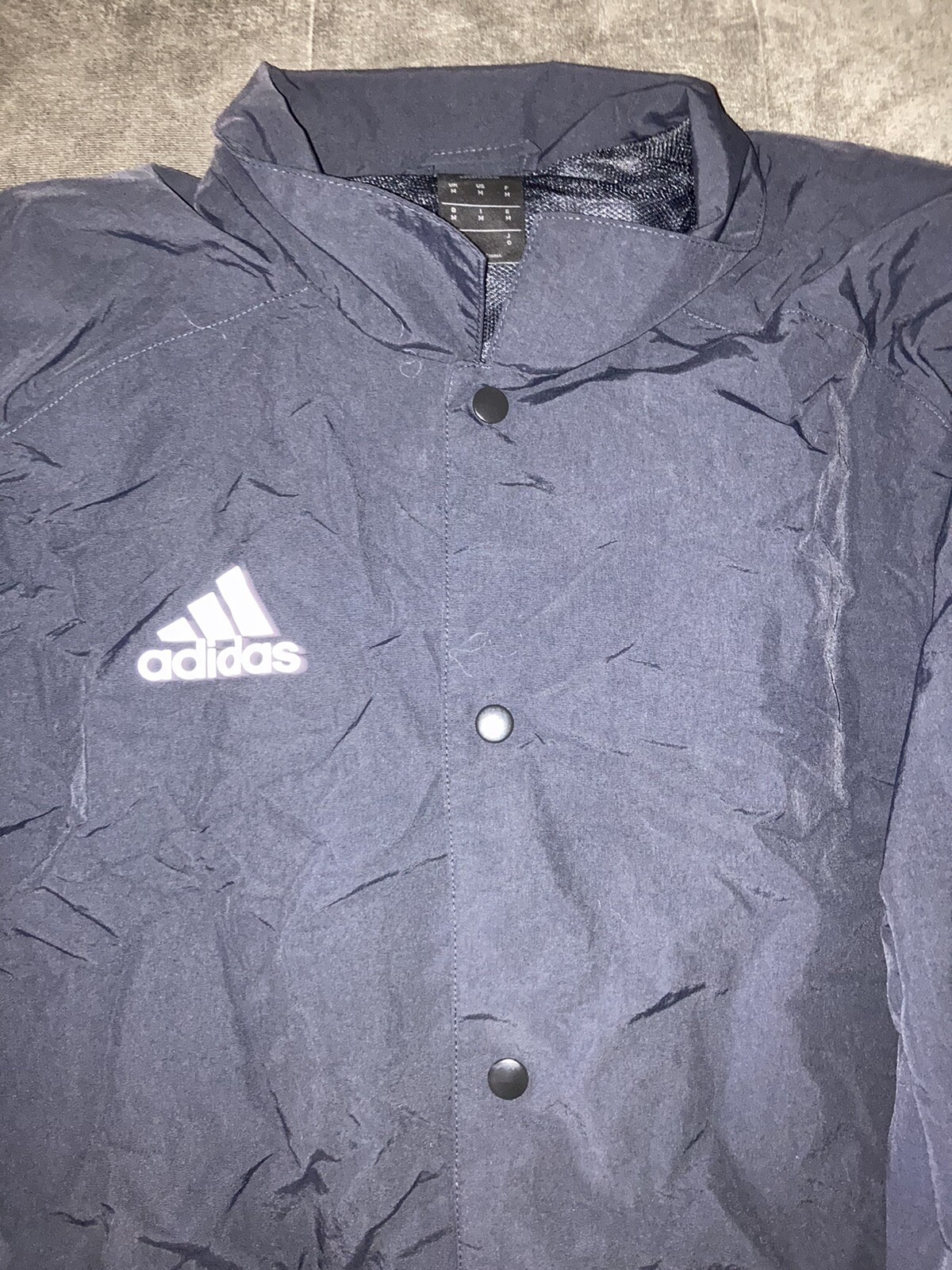 ADIDAS TANGO COACHES SOCCER WINDBREAKER JACKET MEDIUM