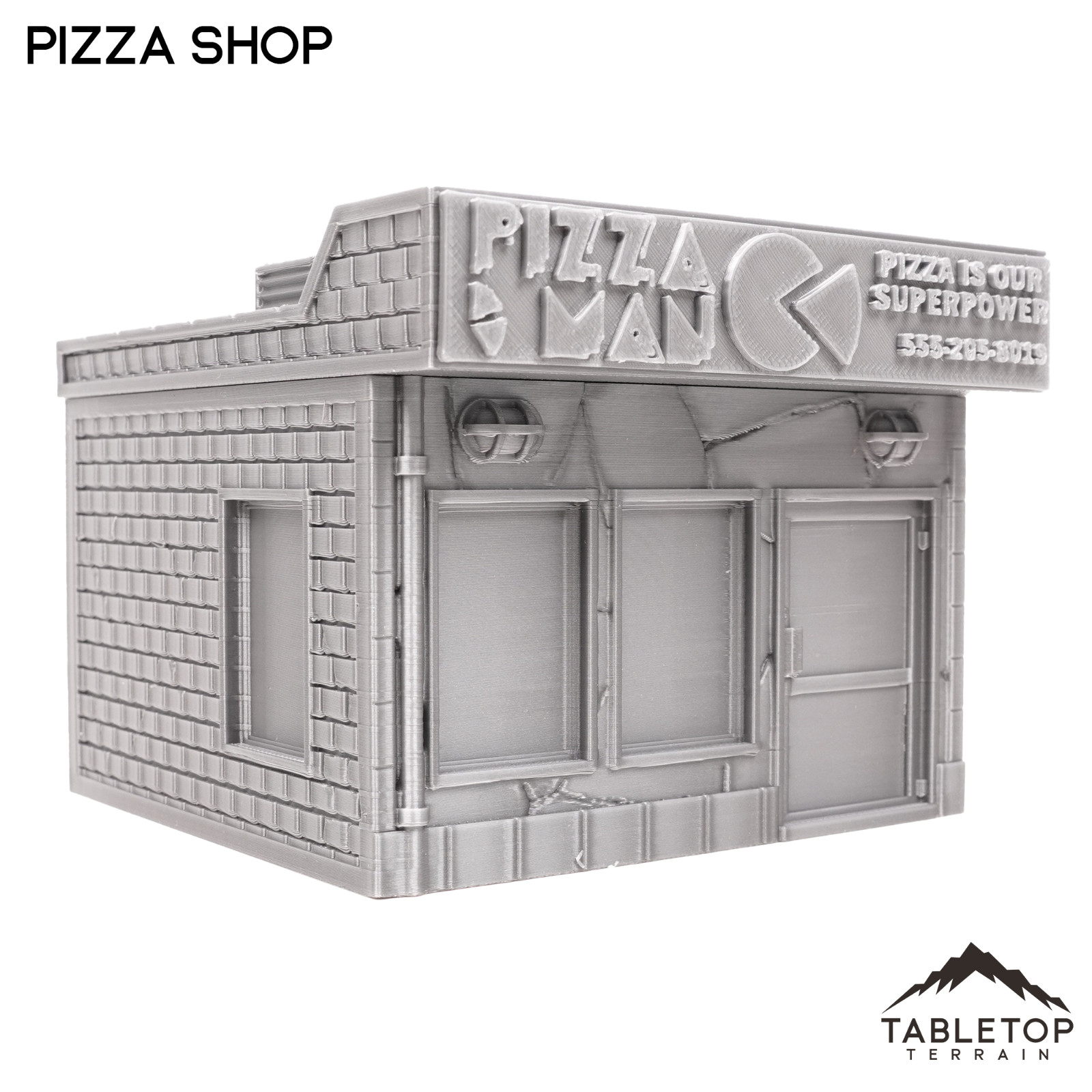 Pizza Shop - Marvel Crisis Protocol Building - Tabletop Terrain MCP Modern Urban
