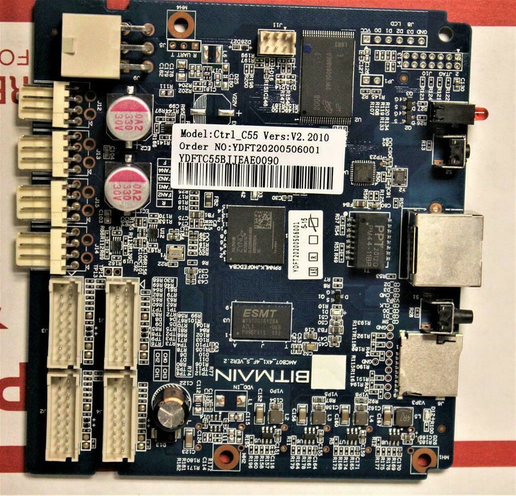 New~ Antminer S19~S19 Pro~T19~Control Board~Bitmain~US Seller~ Ctrl_C55 V2.2010