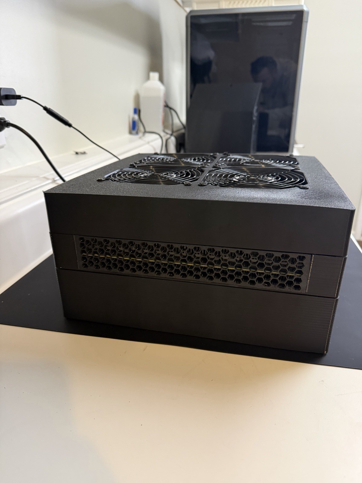 Stealthminer Antminer S19J Pro 30th Bitcoin Miner, 120V, Quiet Home Mining