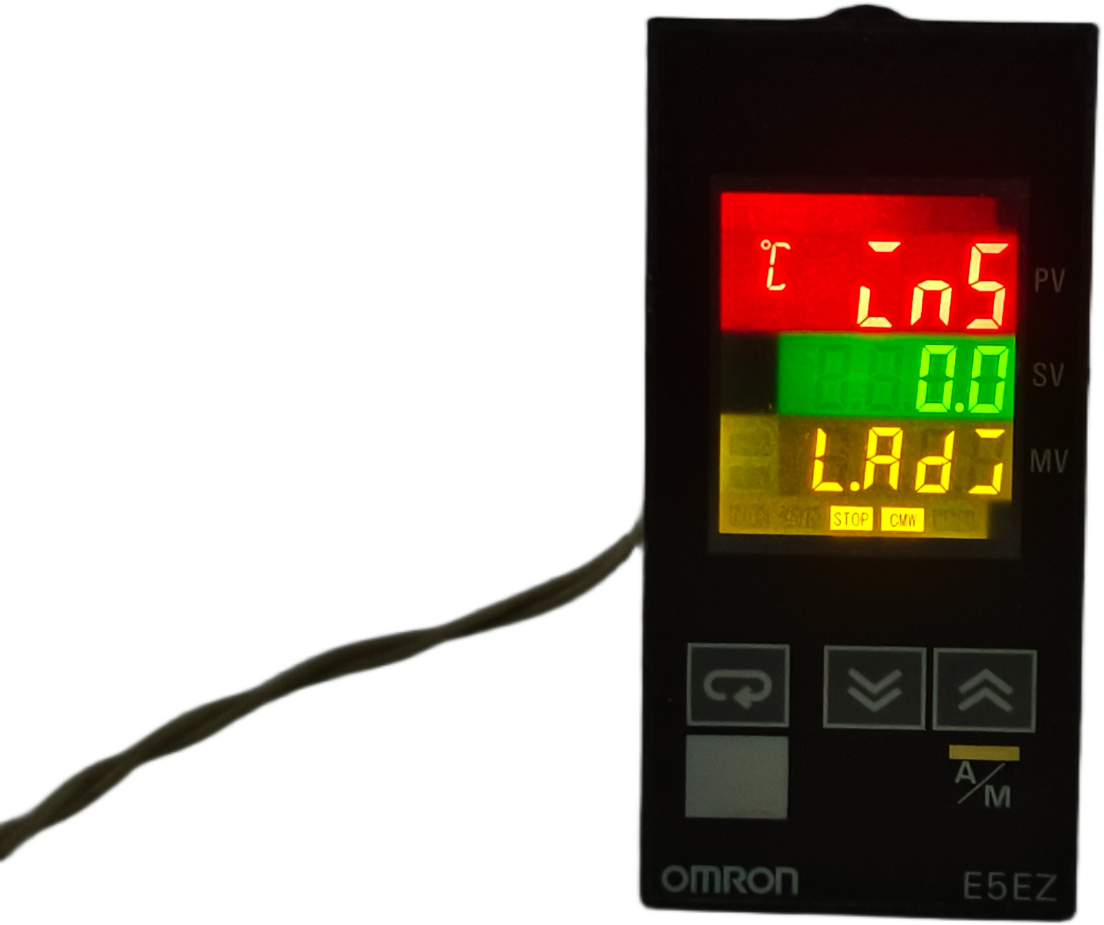 Omron E5EZ-PRR203T Controller Temperature 100-240 VAC 10VZA
