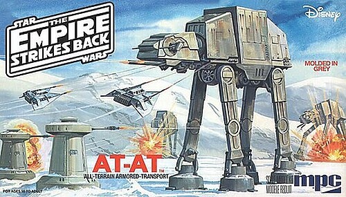 MPC Star Wars Empire Strikes Back ATAT - Science Fiction Plastic Model Kit