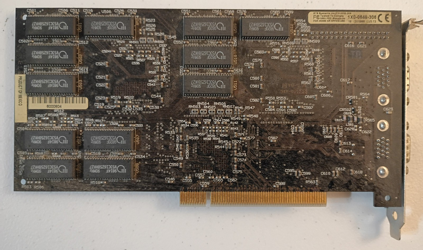 Voodoo 2 1000 3Dfx V2-1000 GPU Graphics Card