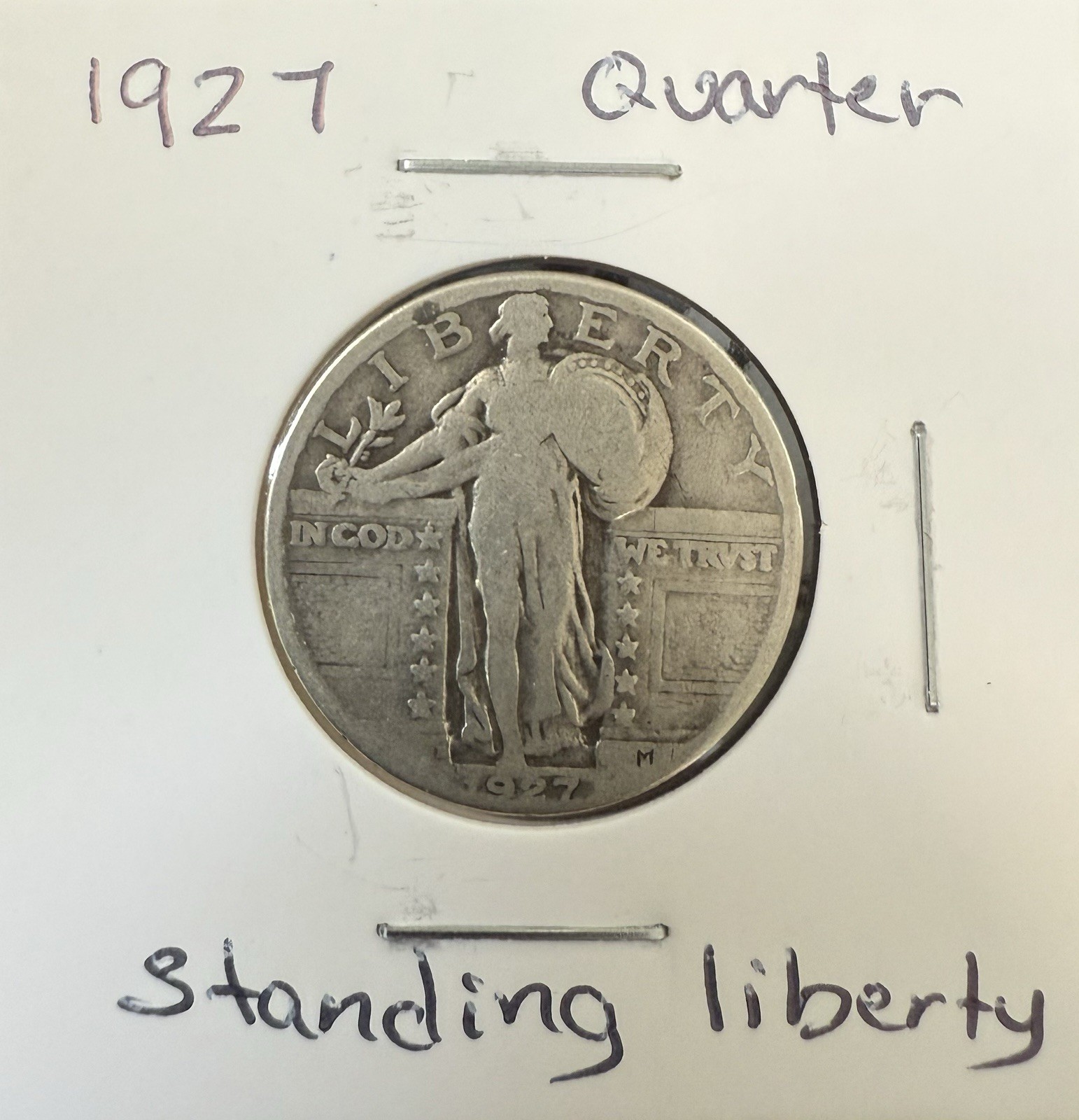1927 Standing liberty Quarter