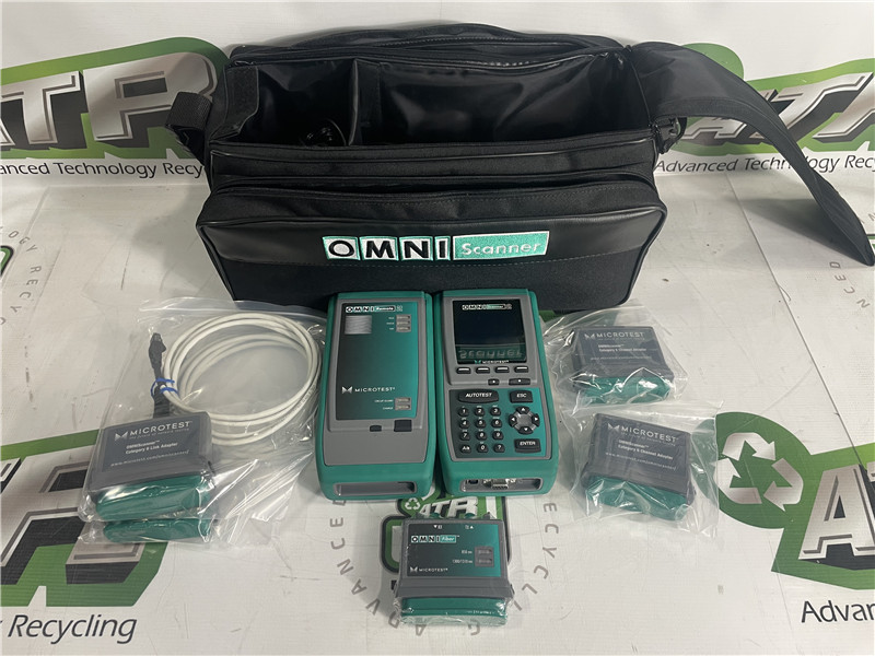 Microtest OmniScanner 2 Omni Remote 2 Network Test Kit Used Good Condition