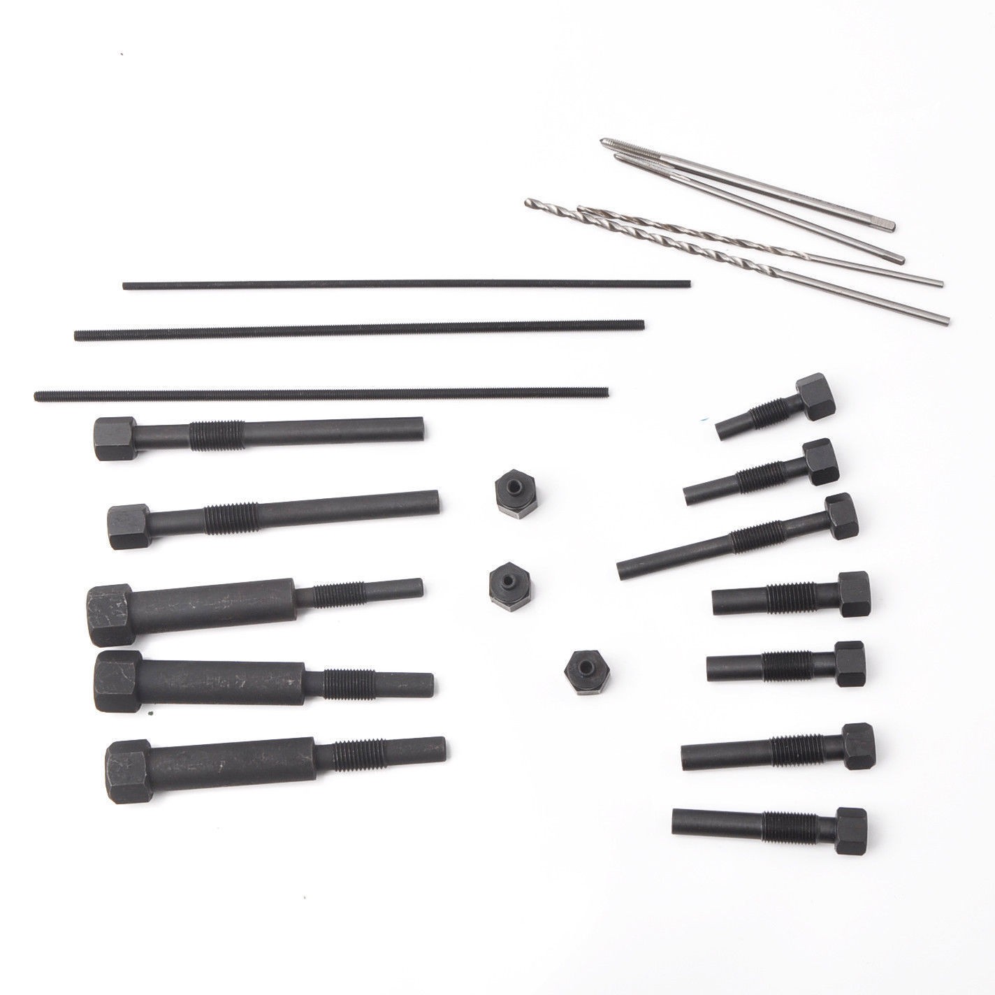 22pc Glow Plug Electrodes Removal Tool Set M8 & M10 Glow Plug Thread