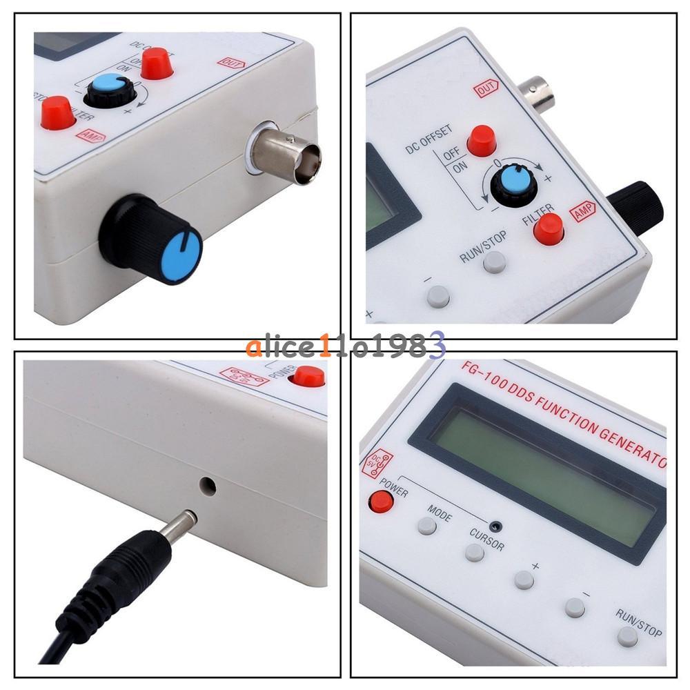 DDS Function Signal Generator Module Sine + USB Cable+ Triangle + Square Wave